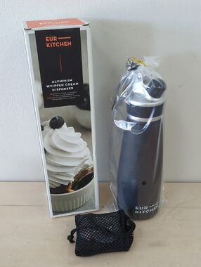 Eur Kitchen Aluminum Whipped Cream Dispenser